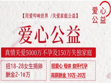 平邑捐卵助孕生子 爱心志愿者招募